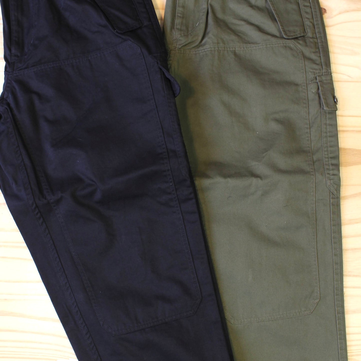 ARMY TWILL -
BROKEN TWILL DOUBLE KNEE PANTS