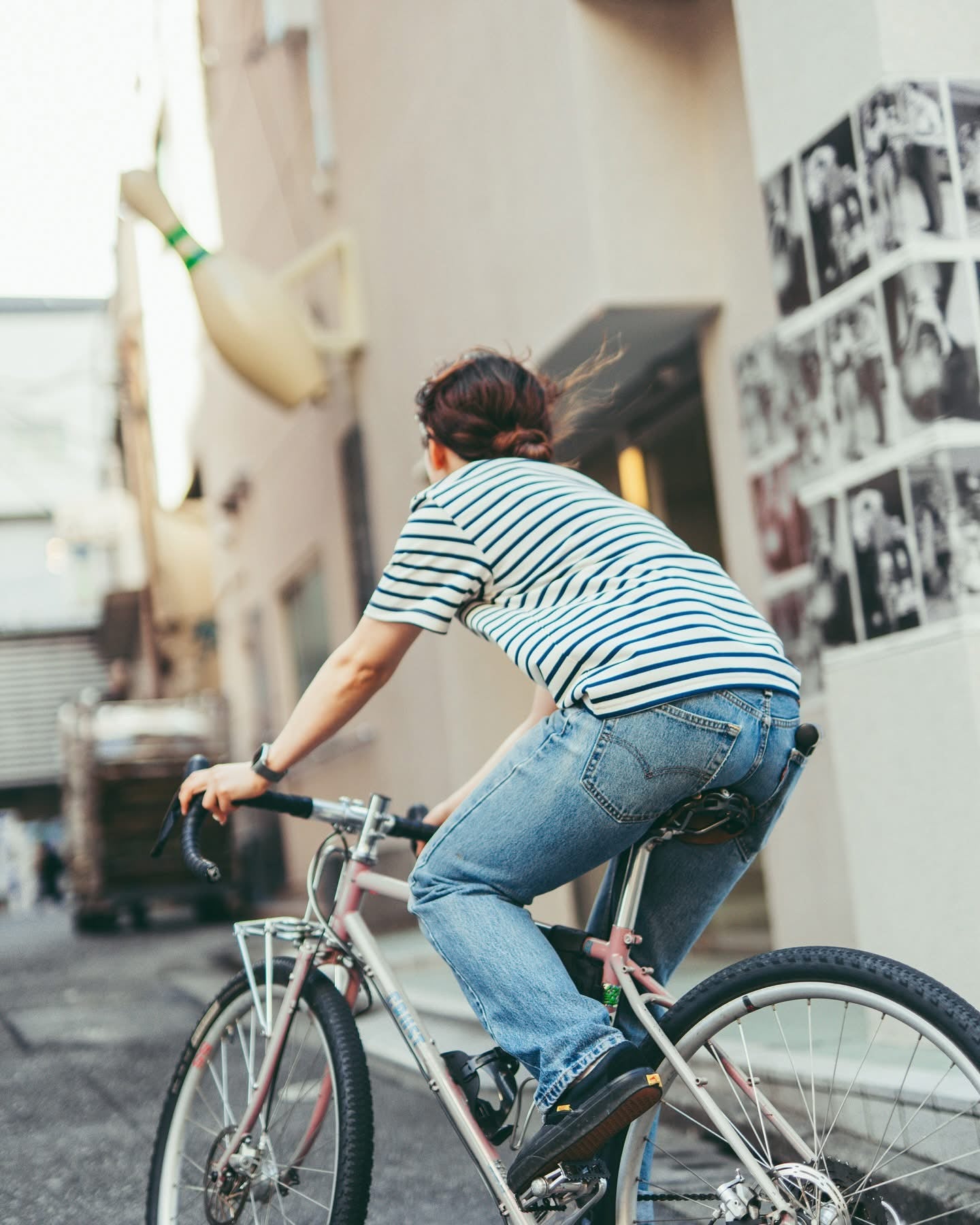 BRING -
DRYCOTTONY HEAVYWEIGHT STRIPES TEE