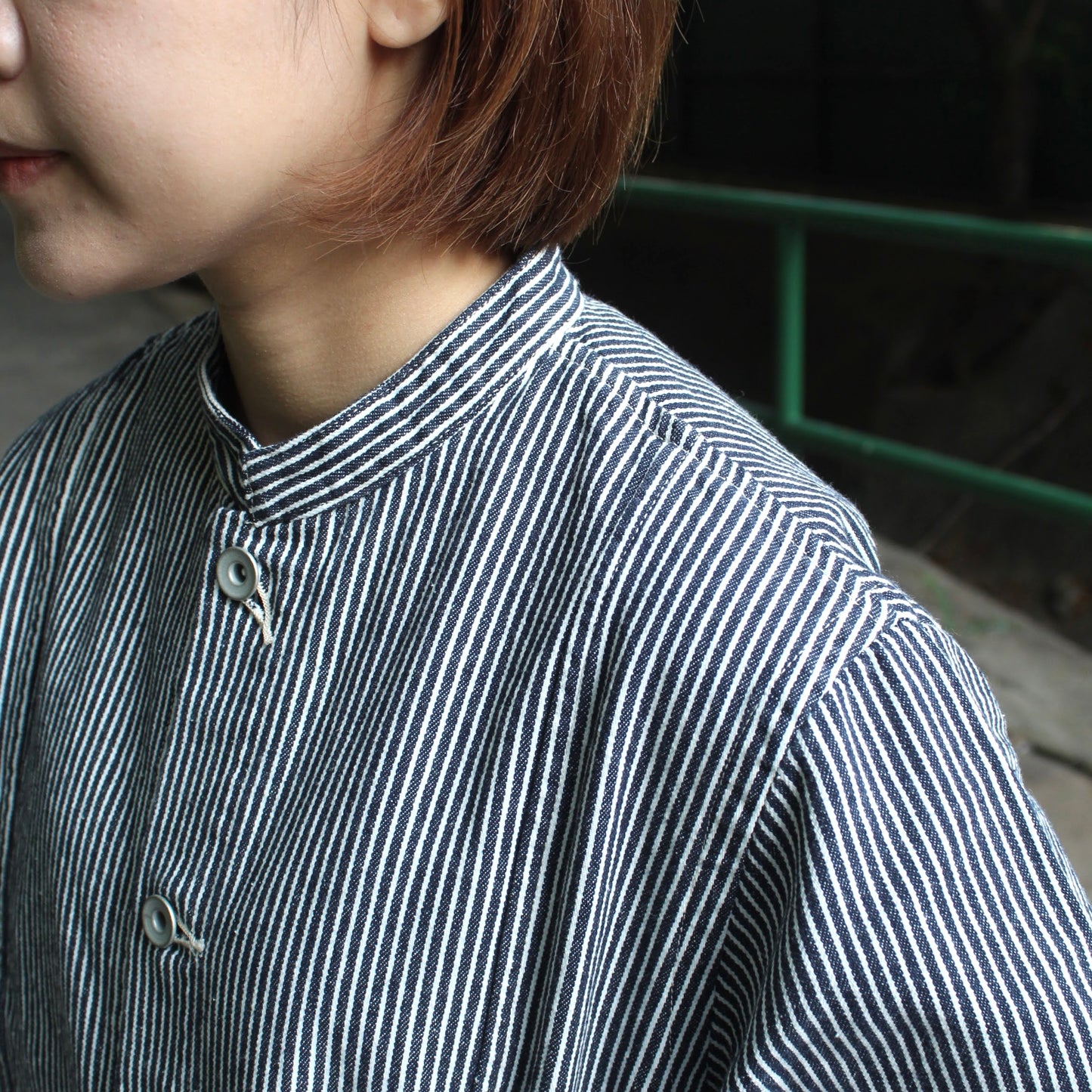 D.M.G - 
ALMOND HICKORY JACKET