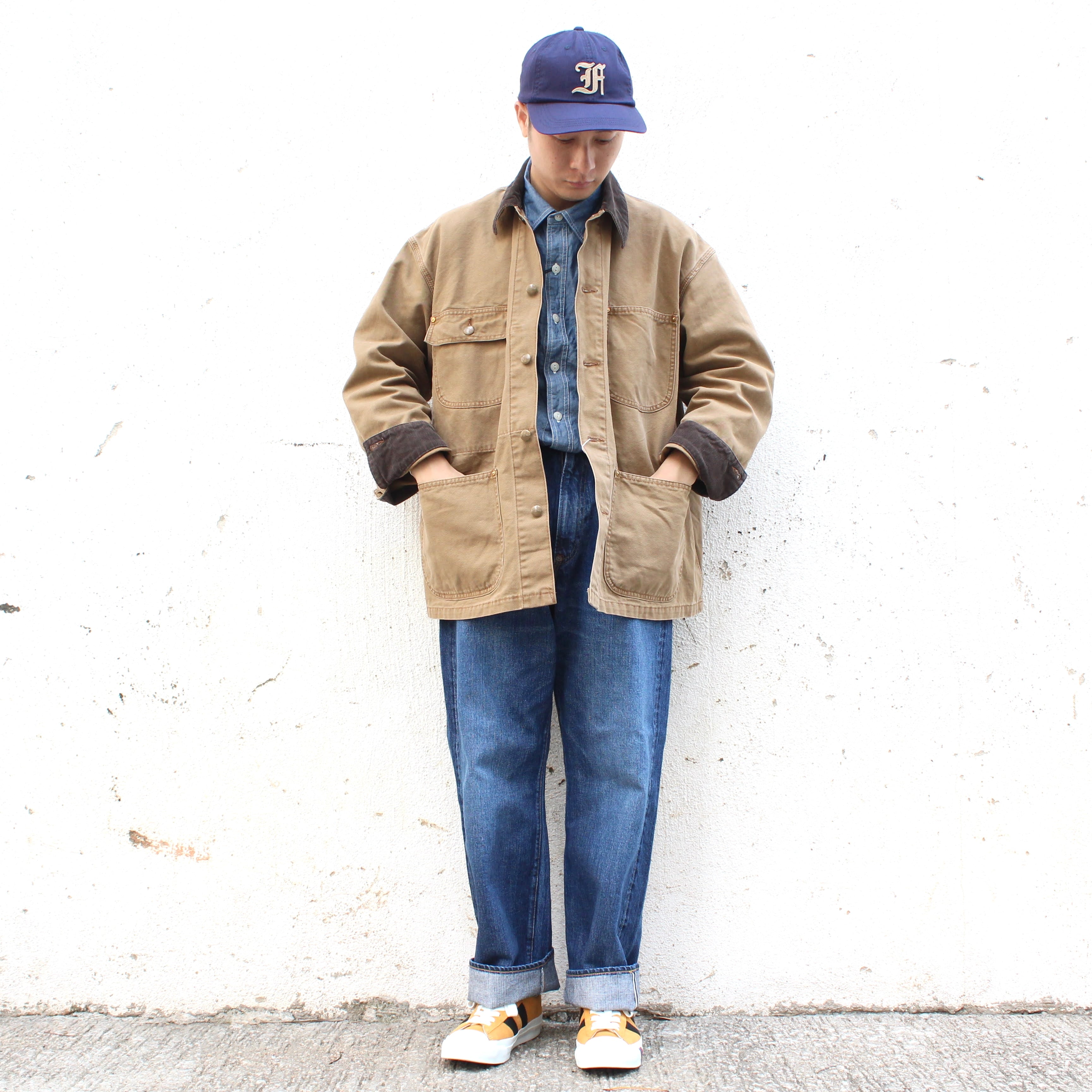 orSlow orSlow SUÈDENIM LOOSE FIT COVERALLサイズ2 1940\u0027s 