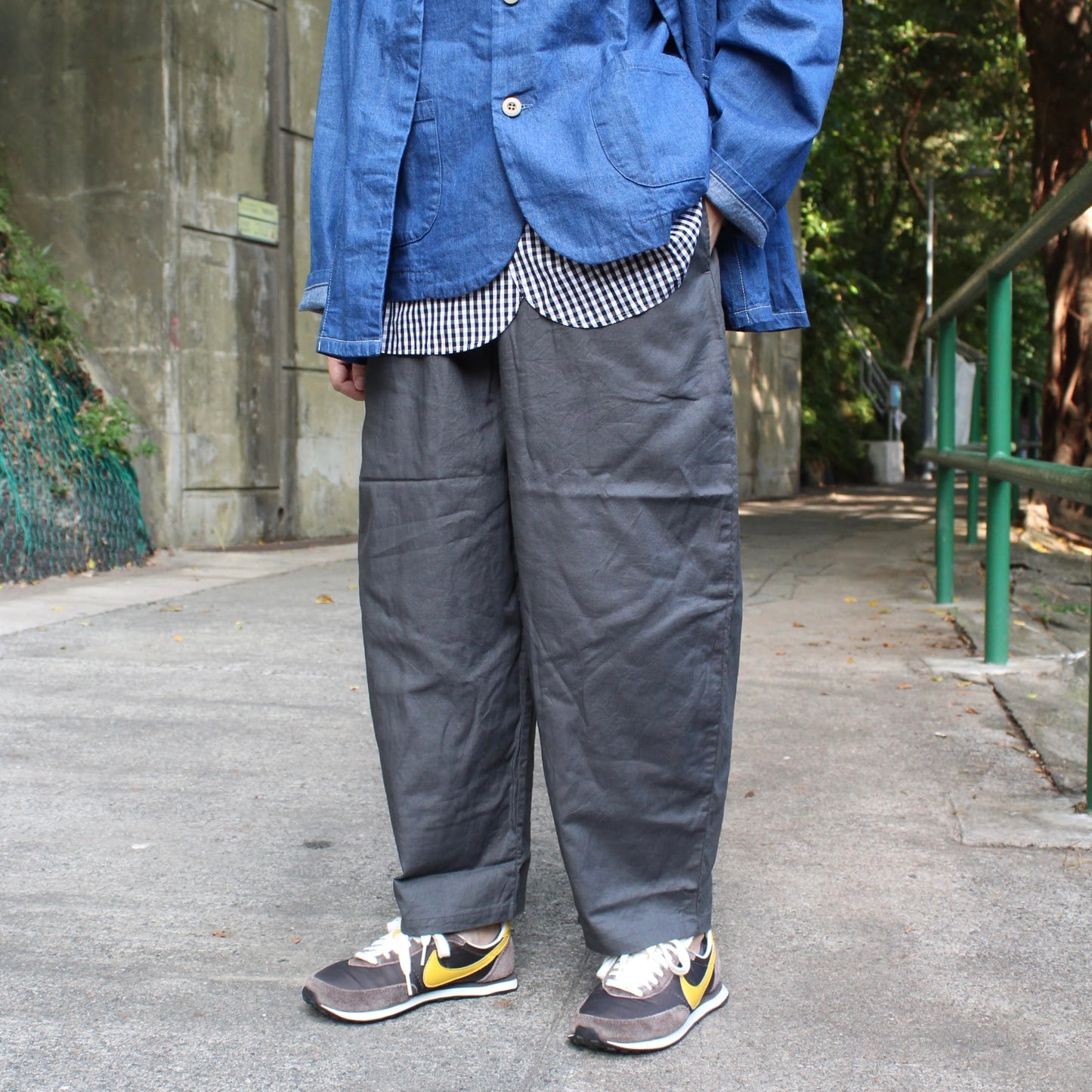 NARU FACTORY - 
WASHER EGG PANTS