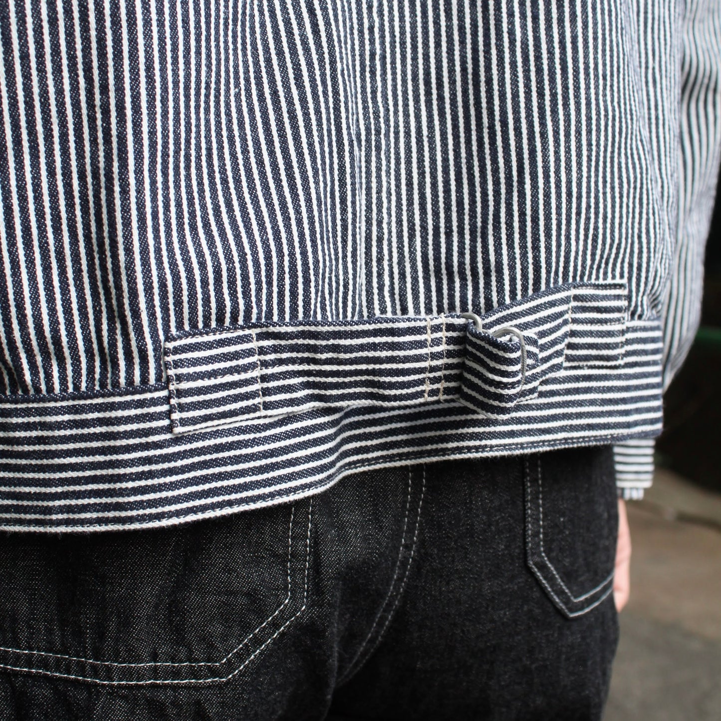 D.M.G - 
ALMOND HICKORY JACKET