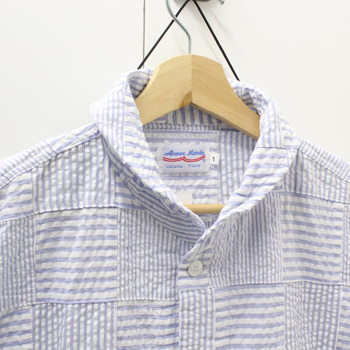 Arvor Maree - SHEER SUCKERS MARINE SHIRT JACKET