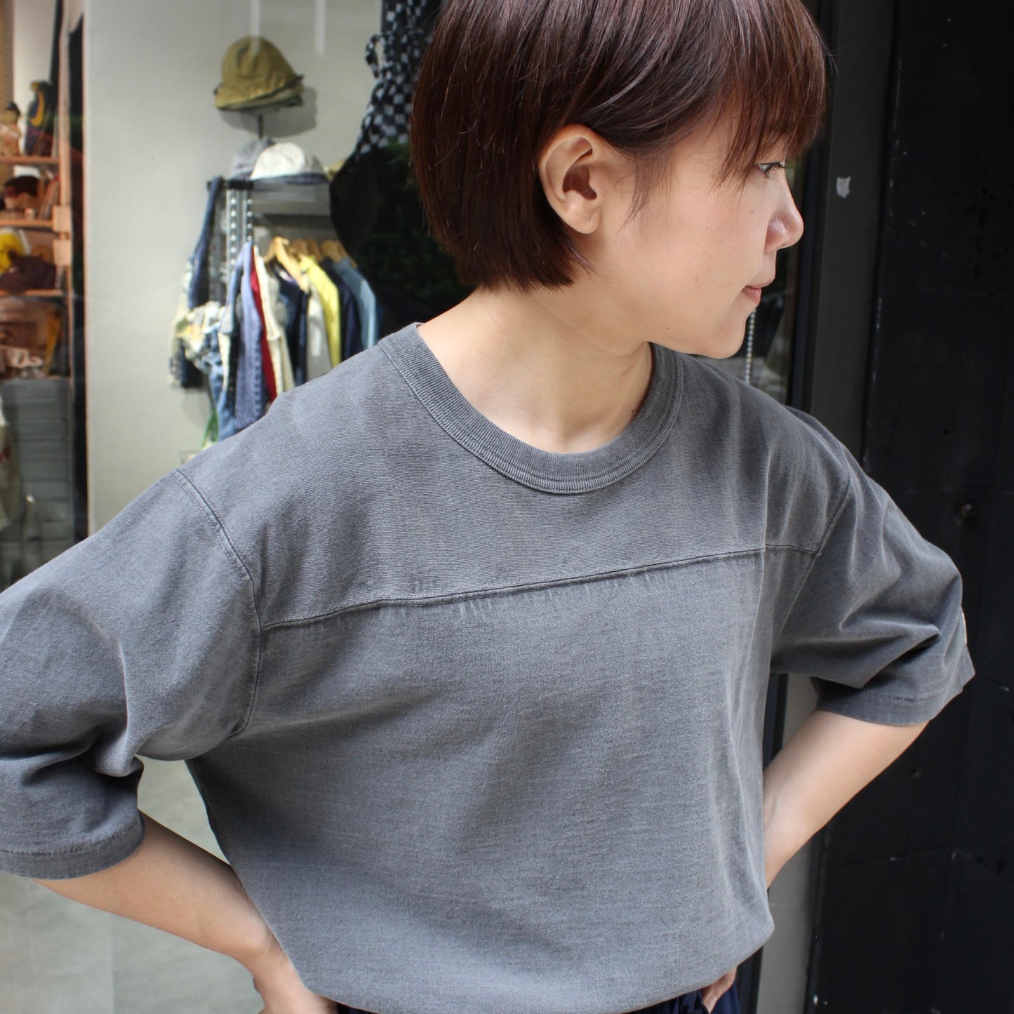 FELCO - S/S 7oz H/S PIGMENT FOOTBALL TEE