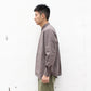 MANUAL ALPHABET -
NEBEL TAFFTA BAND COLLAR SHIRT