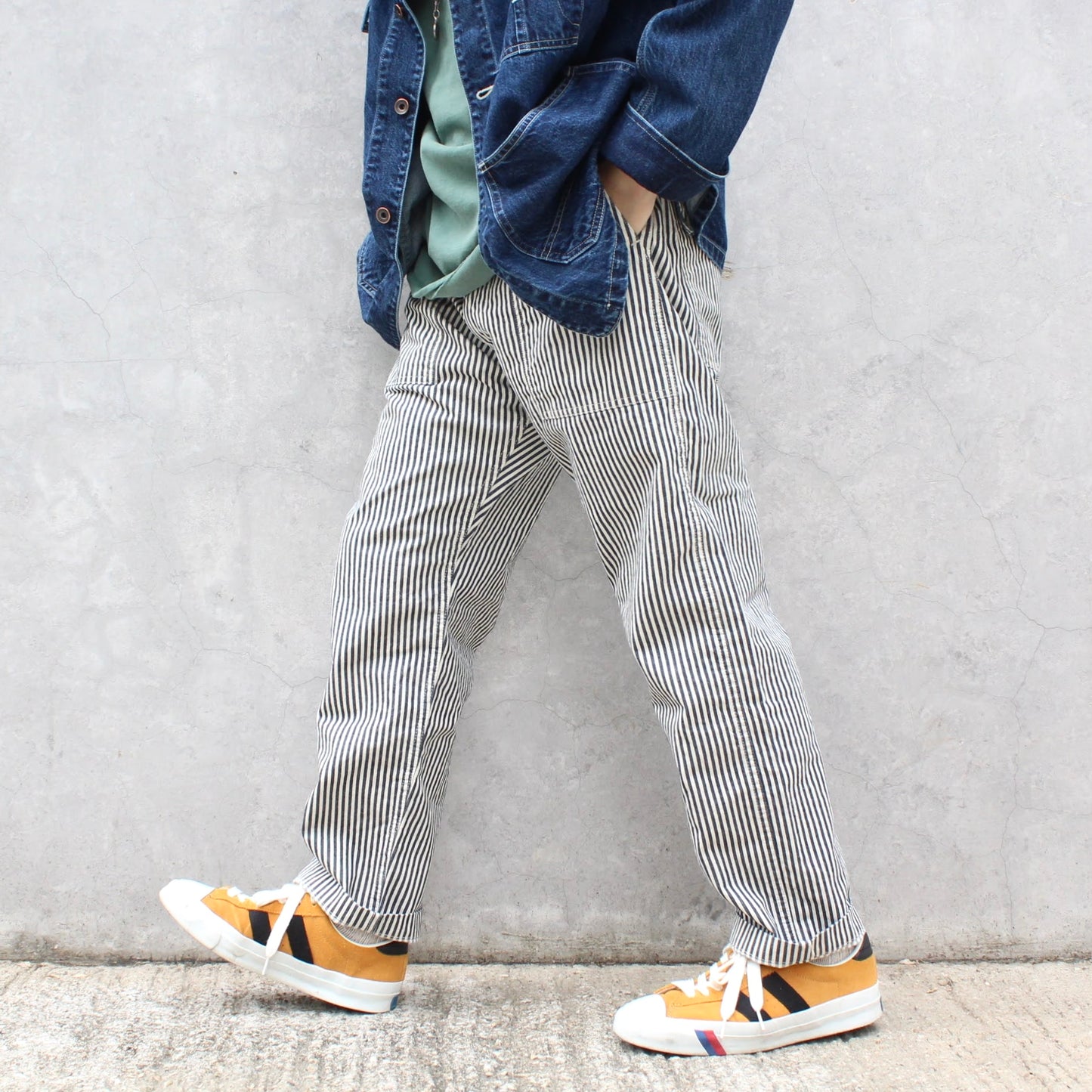 ORDINARY FITS - 
U.S HICKORY FATIGUE PANTS