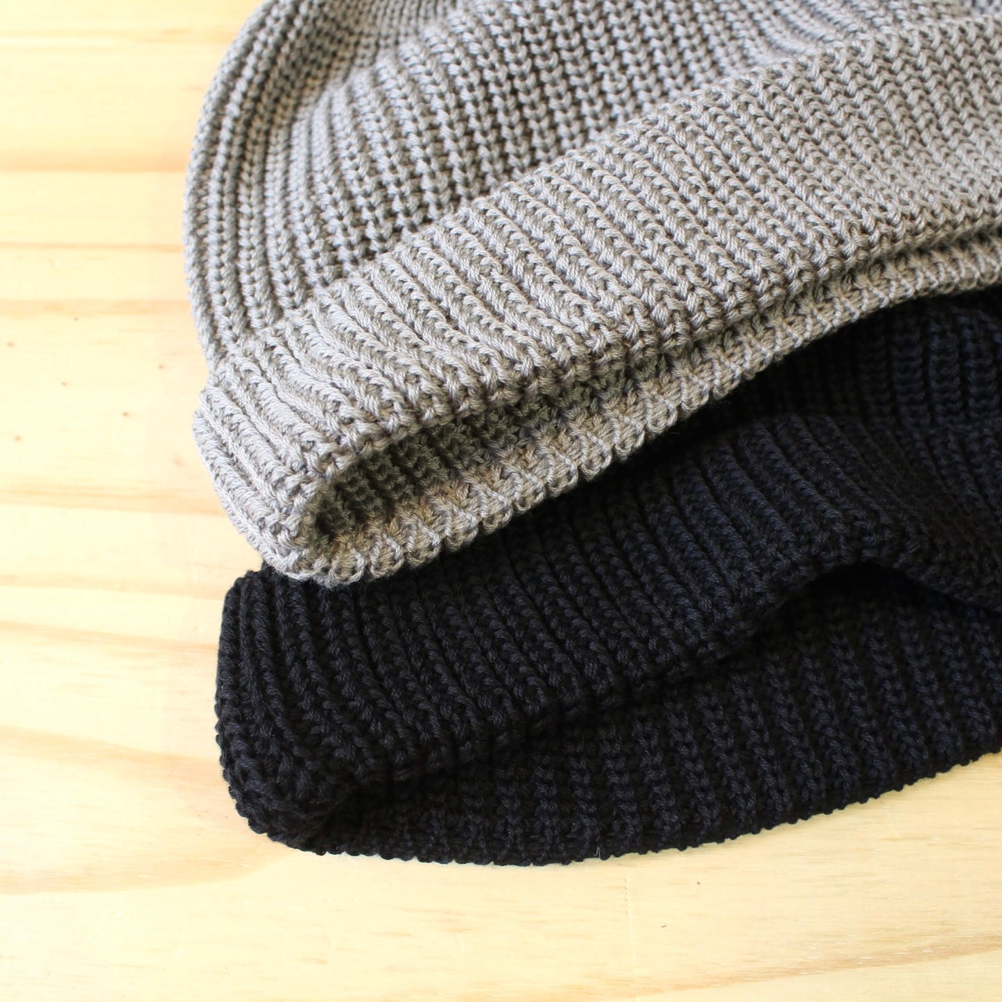 HIGHER -
COTTON KNIT WATCH CAP