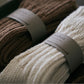 yahae - ORGANIC COTTON ROW GAUGE SOCKS