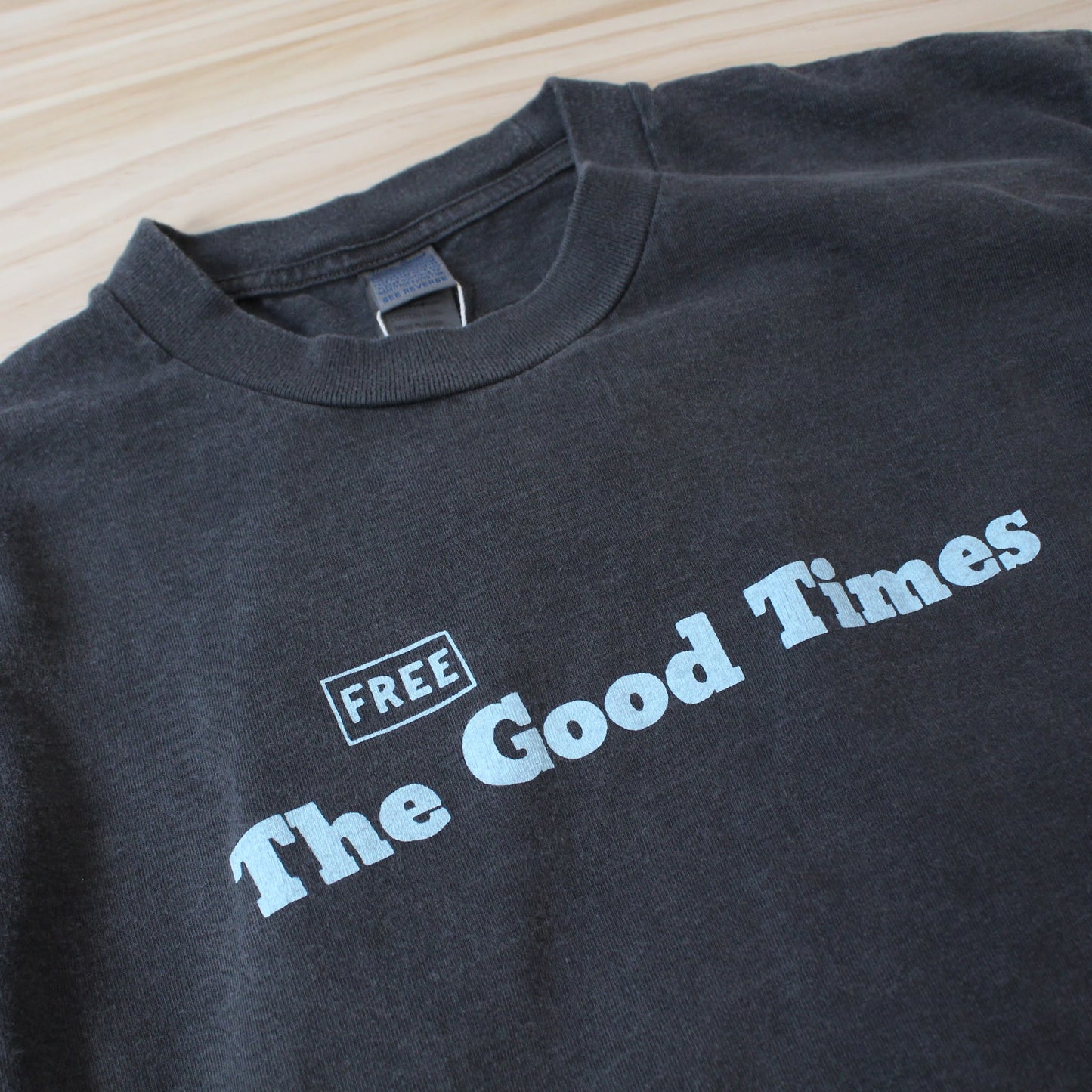 UNISON SPECIAL - GIANT TUBE S/S TEE FREE THE GOOD TIMES