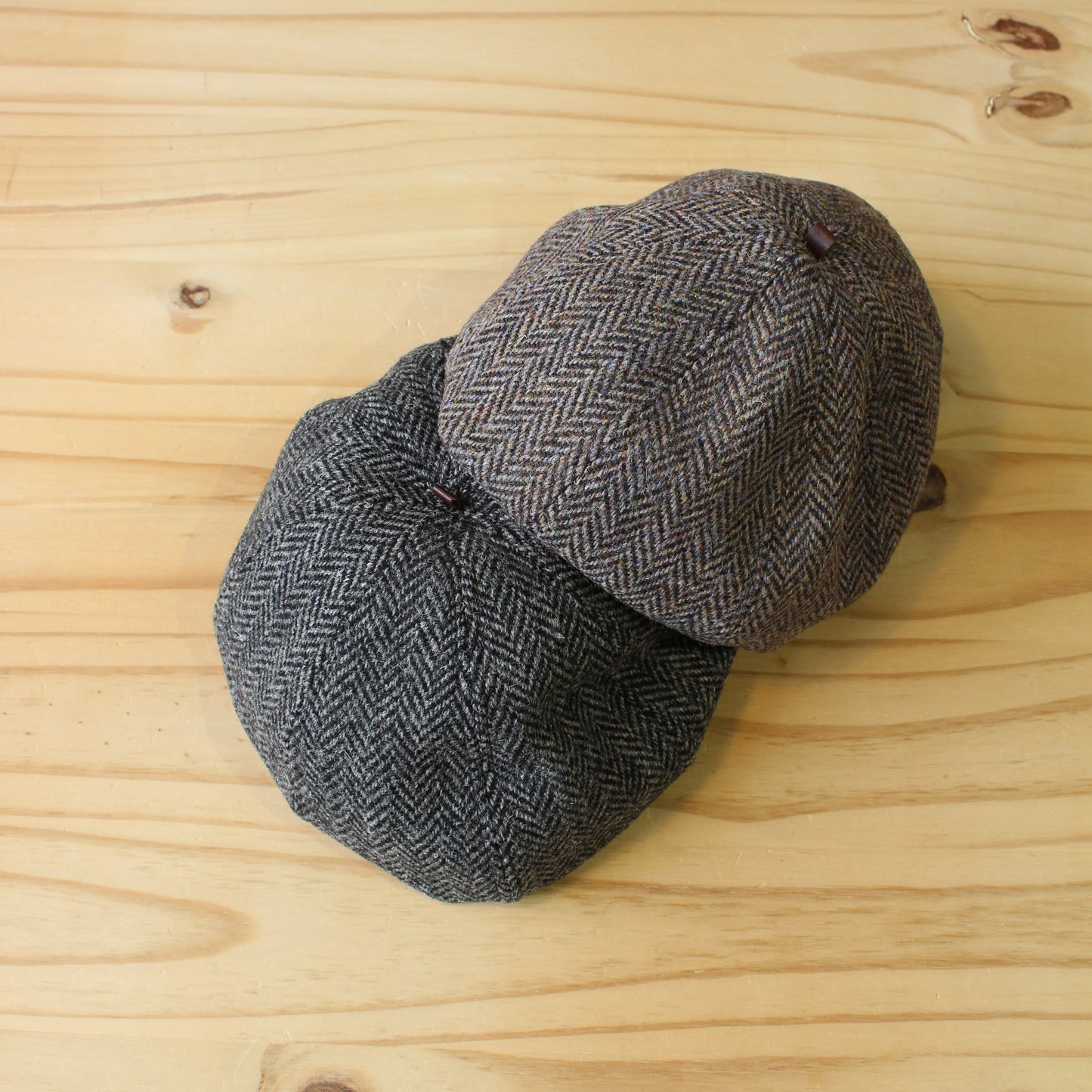 HIGHER - HARRIS TWEED HERRINGBONE BERET
