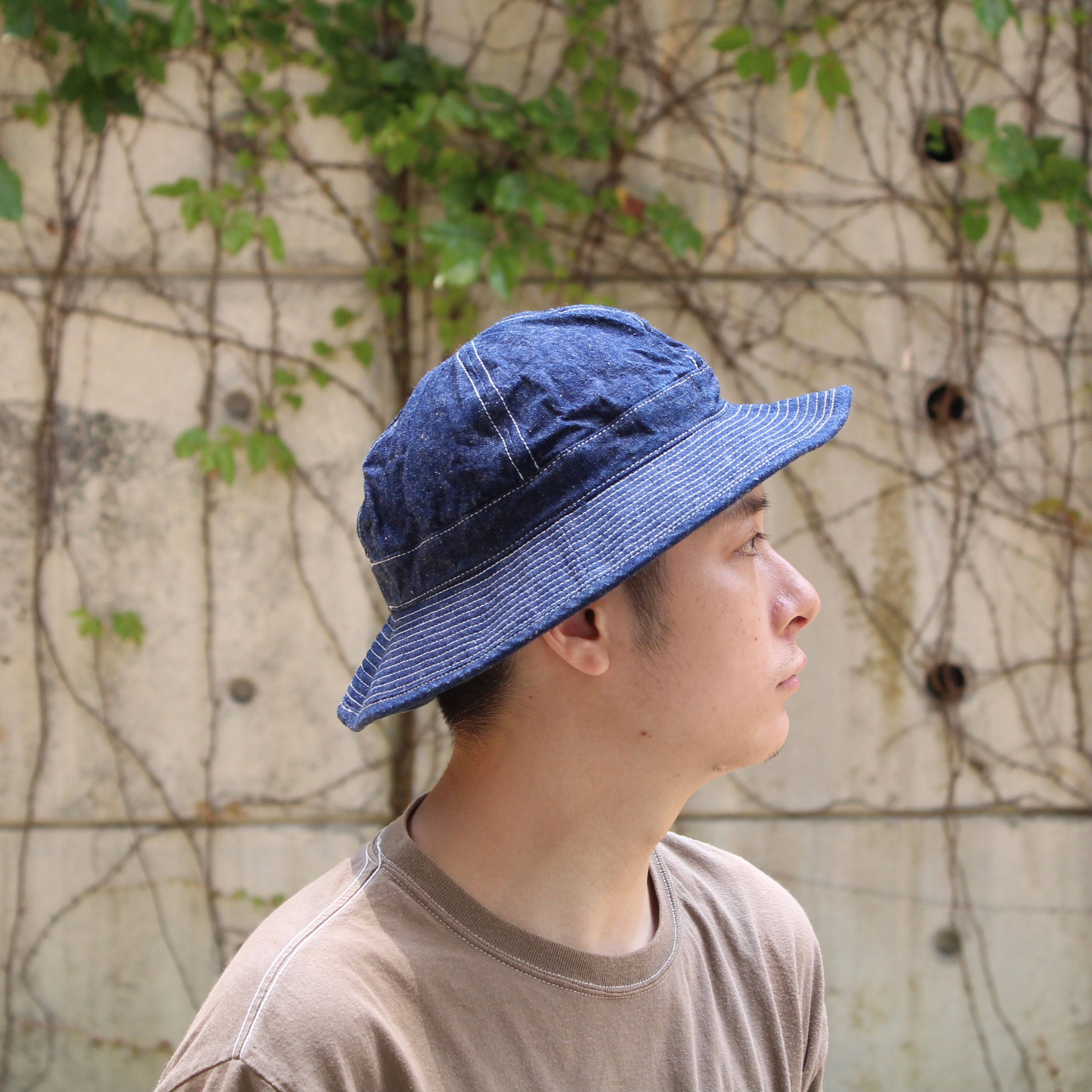 OrSlow - STANDARD ITEM US NAVY DENIM HAT