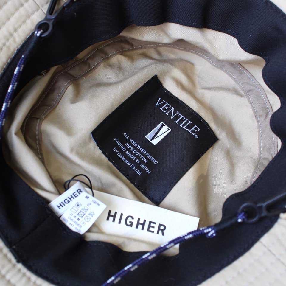 HIGHER - VENTILE × FIELD HAT